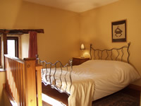 Bedroom in the Forge Holiday Cottage 