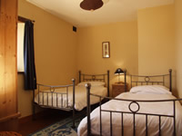 Bedroom in the HorseBarn Holiday Cottage 